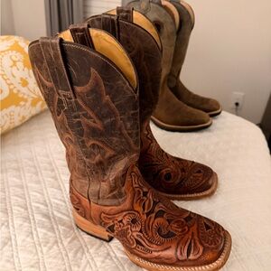 STETSON WICKS WESTERN/ Cowboy Boots MENS